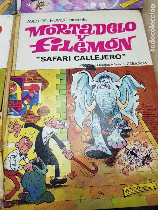 Tebeos: 4 COMICS DE MORTADELO Y FILEMON , PRIMERAS EDICIONES - Foto 3