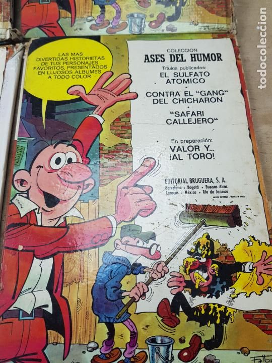 Tebeos: 4 COMICS DE MORTADELO Y FILEMON , PRIMERAS EDICIONES - Foto 8