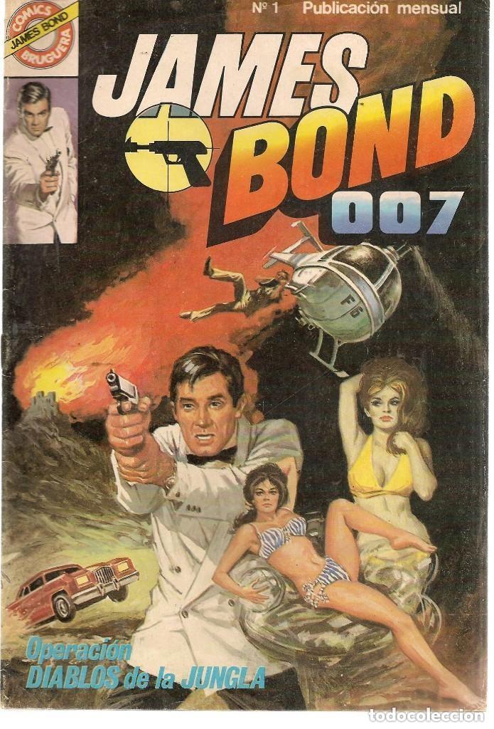 Tebeos: JAMES BOND 007 N&ordm; 1 - BRUGUERA - Foto 1