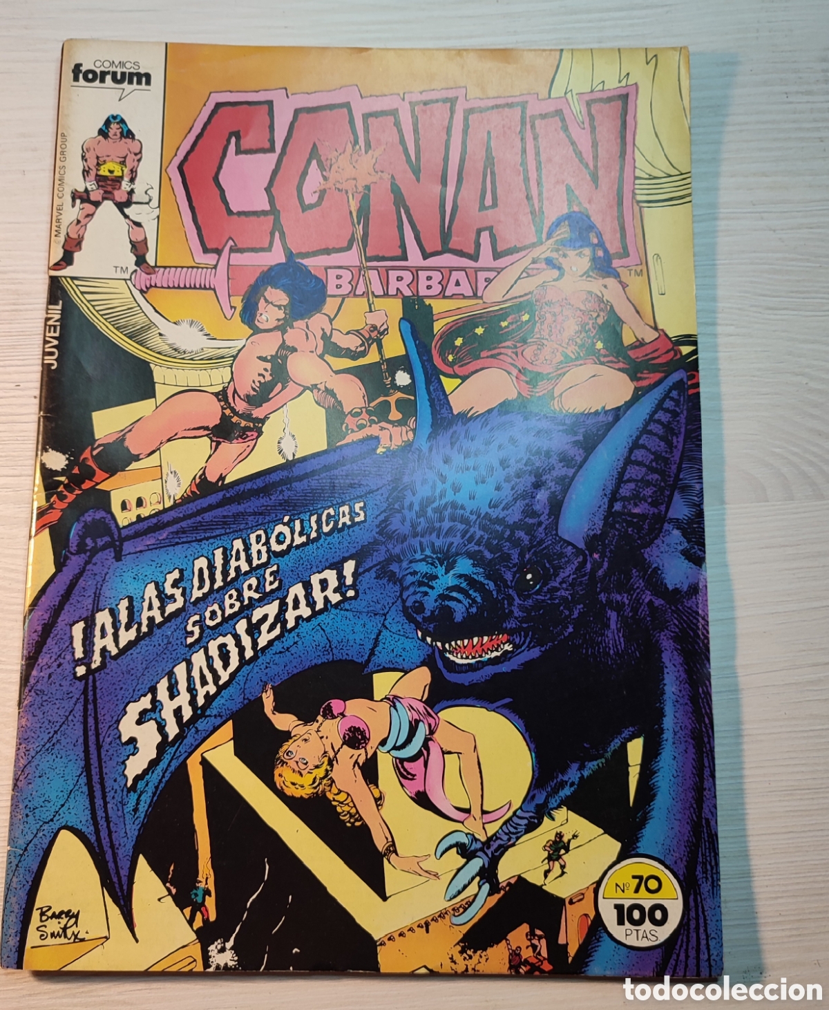 Tebeos: Lote de 7 Conan.A&ntilde;os80 - Foto 2