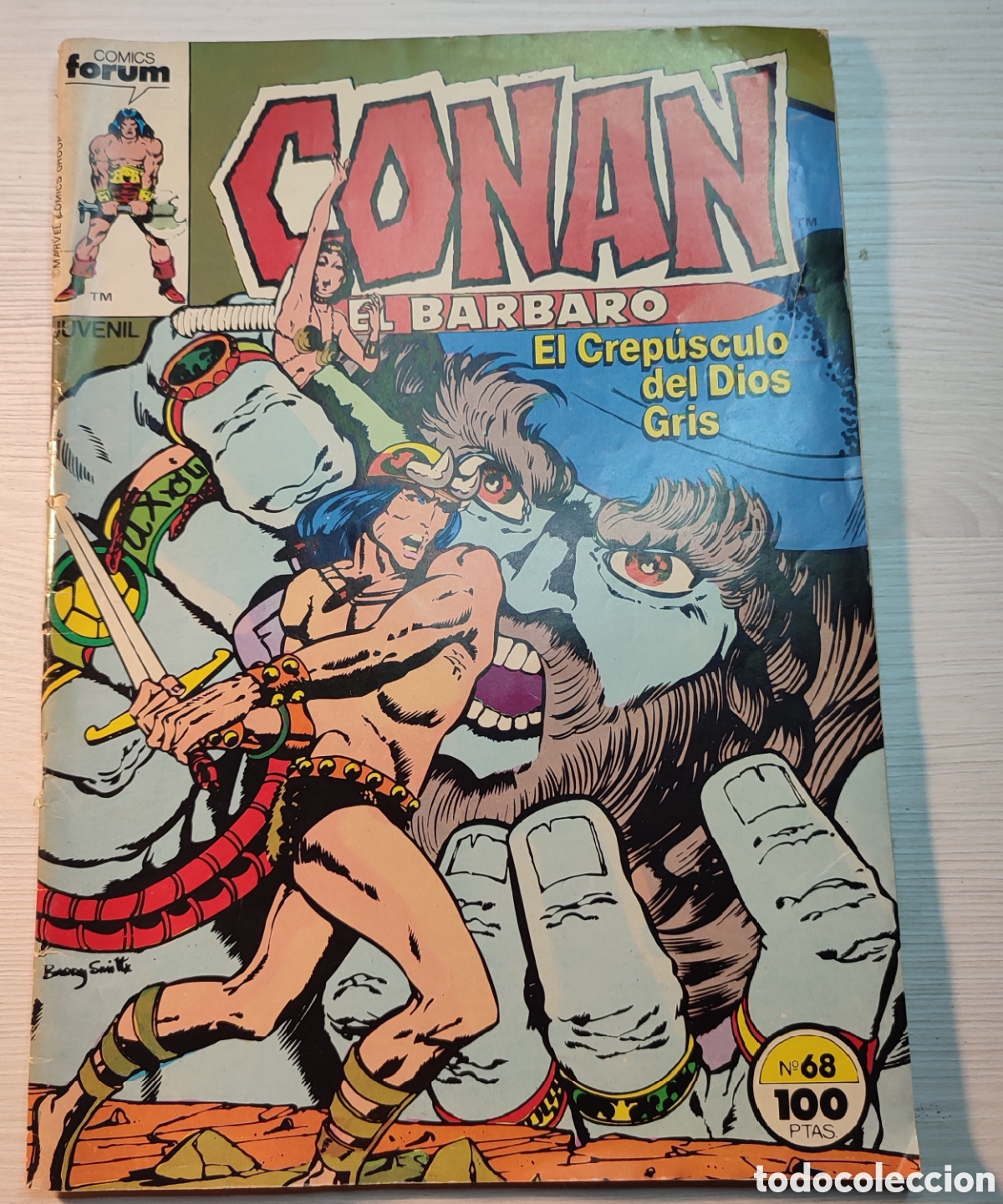 Tebeos: Lote de 7 Conan.A&ntilde;os80 - Foto 3
