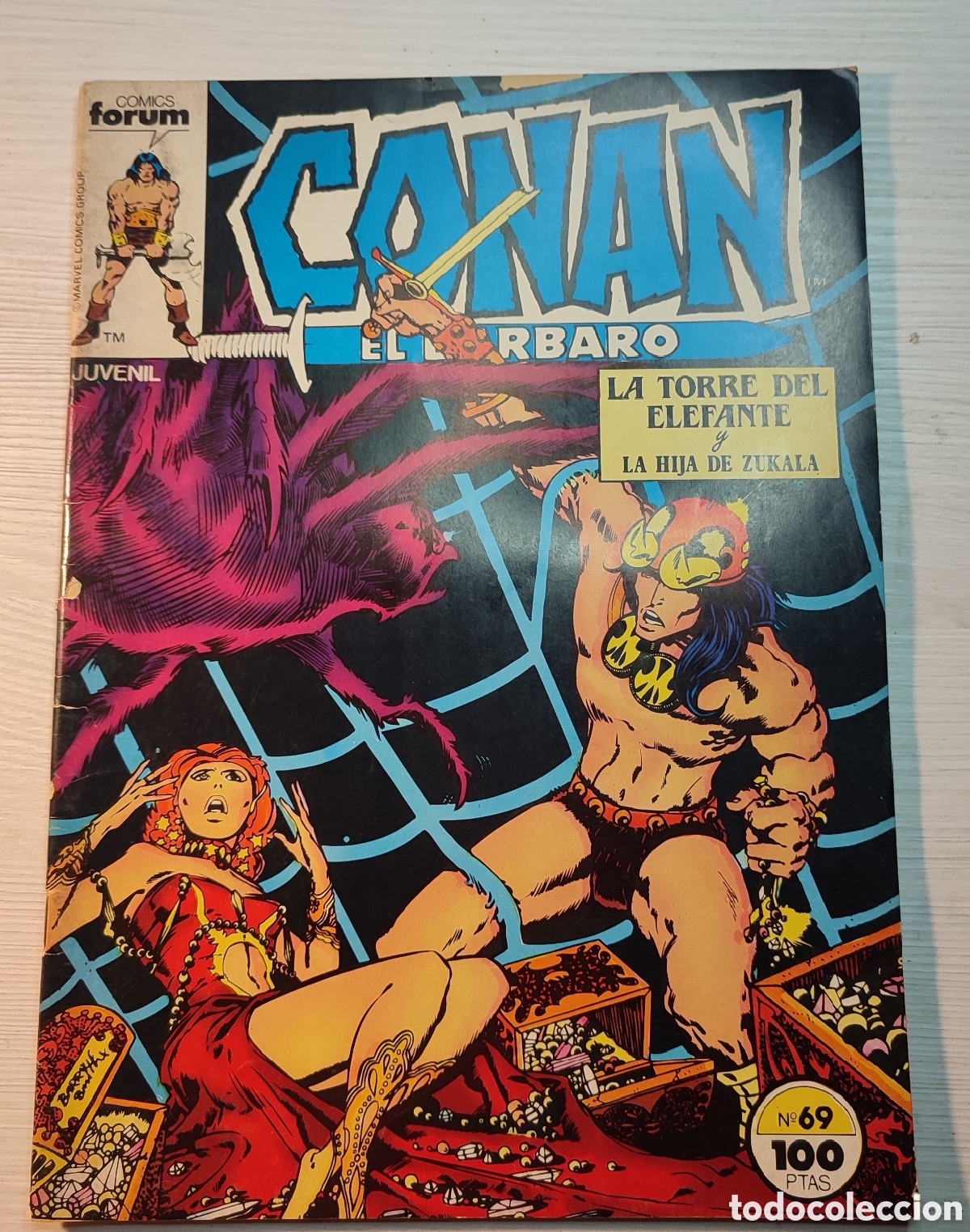 Tebeos: Lote de 7 Conan.A&ntilde;os80 - Foto 4