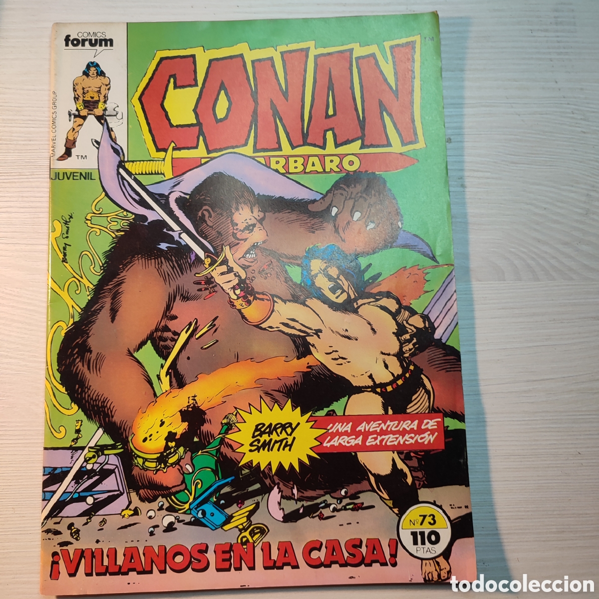 Tebeos: Lote de 7 Conan.A&ntilde;os80 - Foto 8