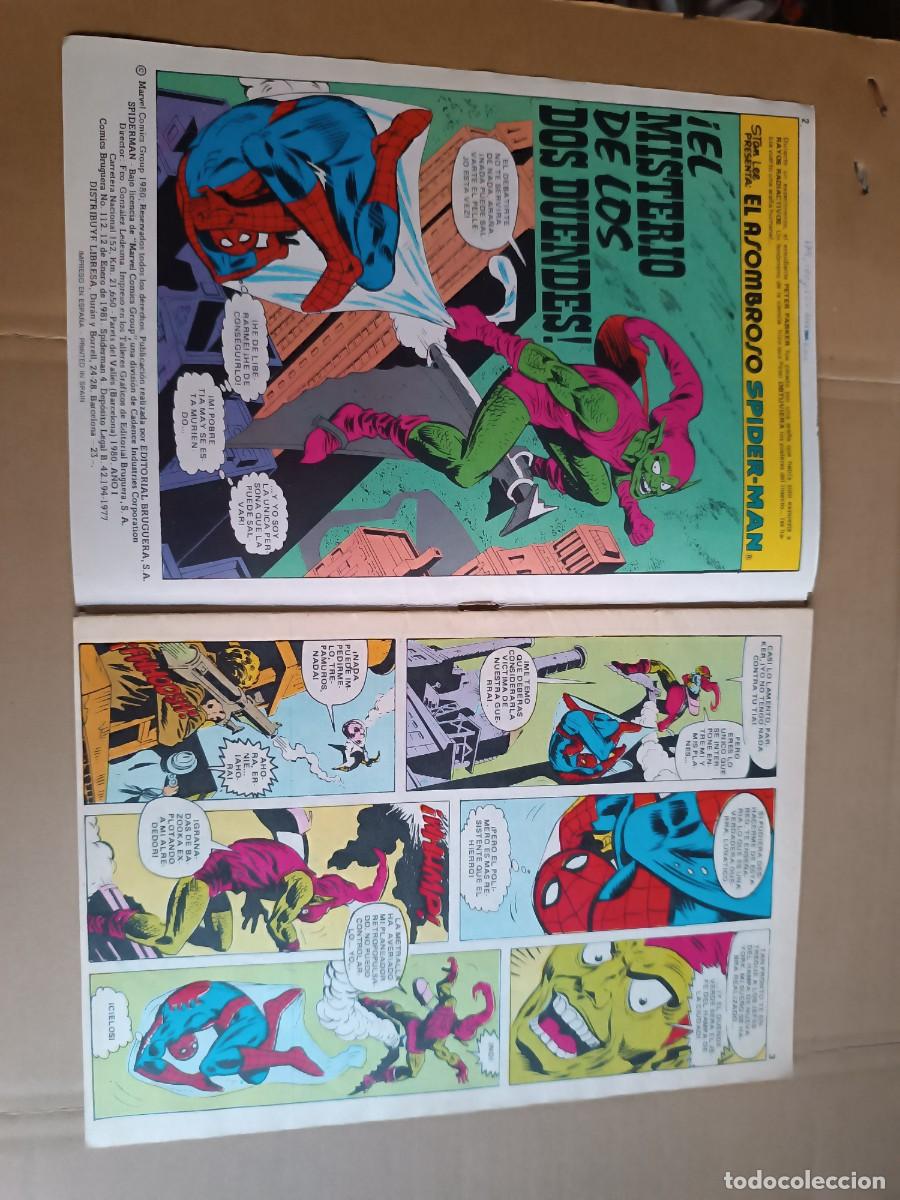 Tebeos: SPIDERMAN BRUGUERA N&Uacute;MERO 4 - Foto 2
