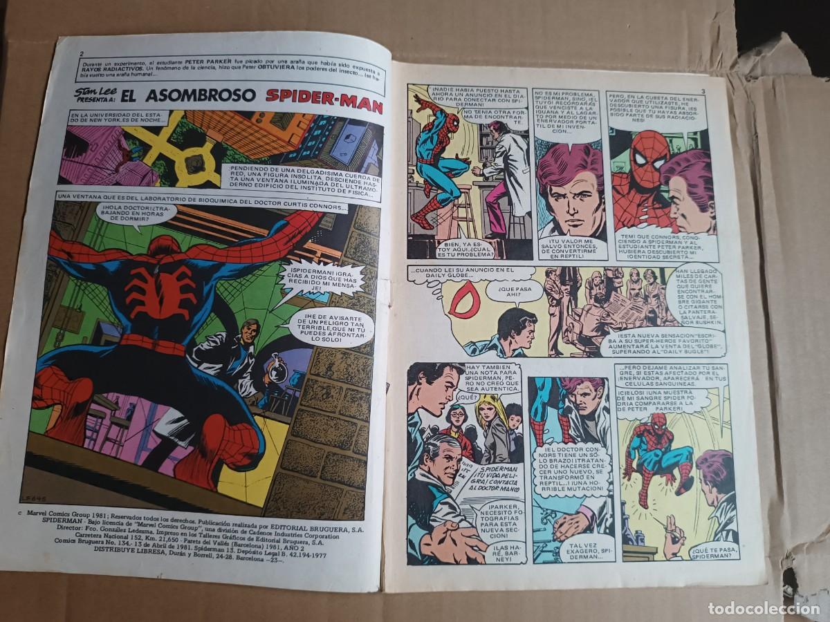 Tebeos: SPIDERMAN BRUGUERA N&Uacute;MERO 13 - Foto 2