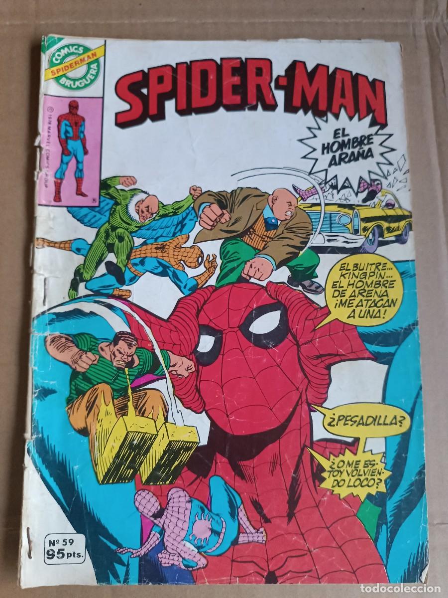 Tebeos: SPIDERMAN BRUGUERA N&Uacute;MERO 59 - Foto 1