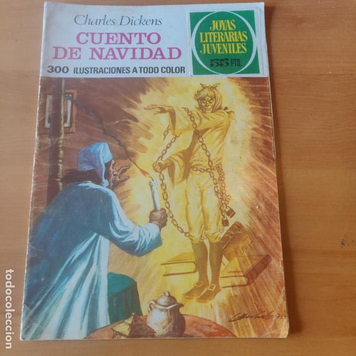 Tebeos: CUENTO DE NAVIDAD JOYAS LITERARIAS JUVENILES 90 - Foto 1