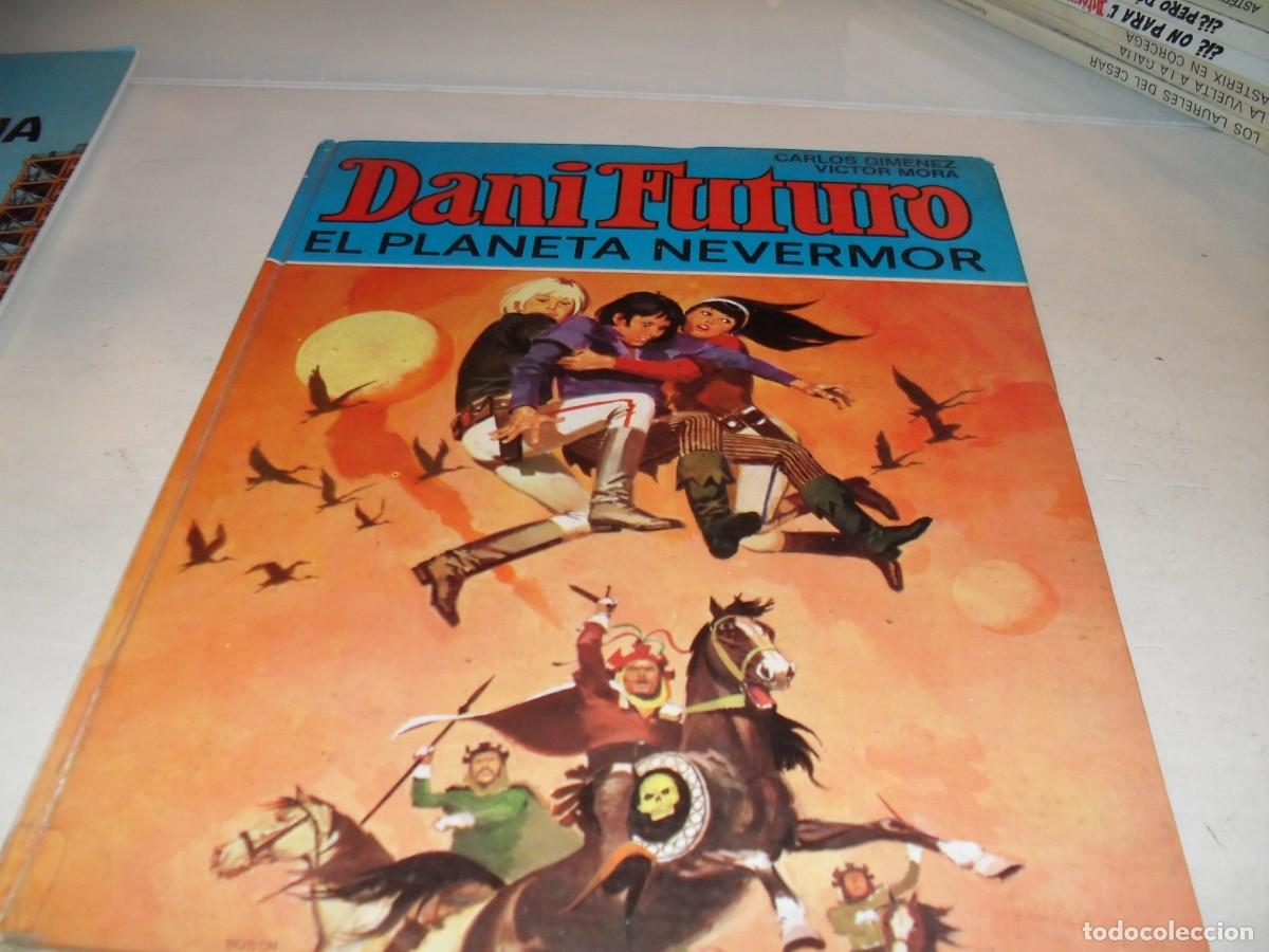 Tebeos: DANI FUTUTO 2,(DE 2)EL PLANETA NEVERMOR,DE V MORA Y C GIMENEZ,ALBUM DE LUJO.BRUGUERA,1974
