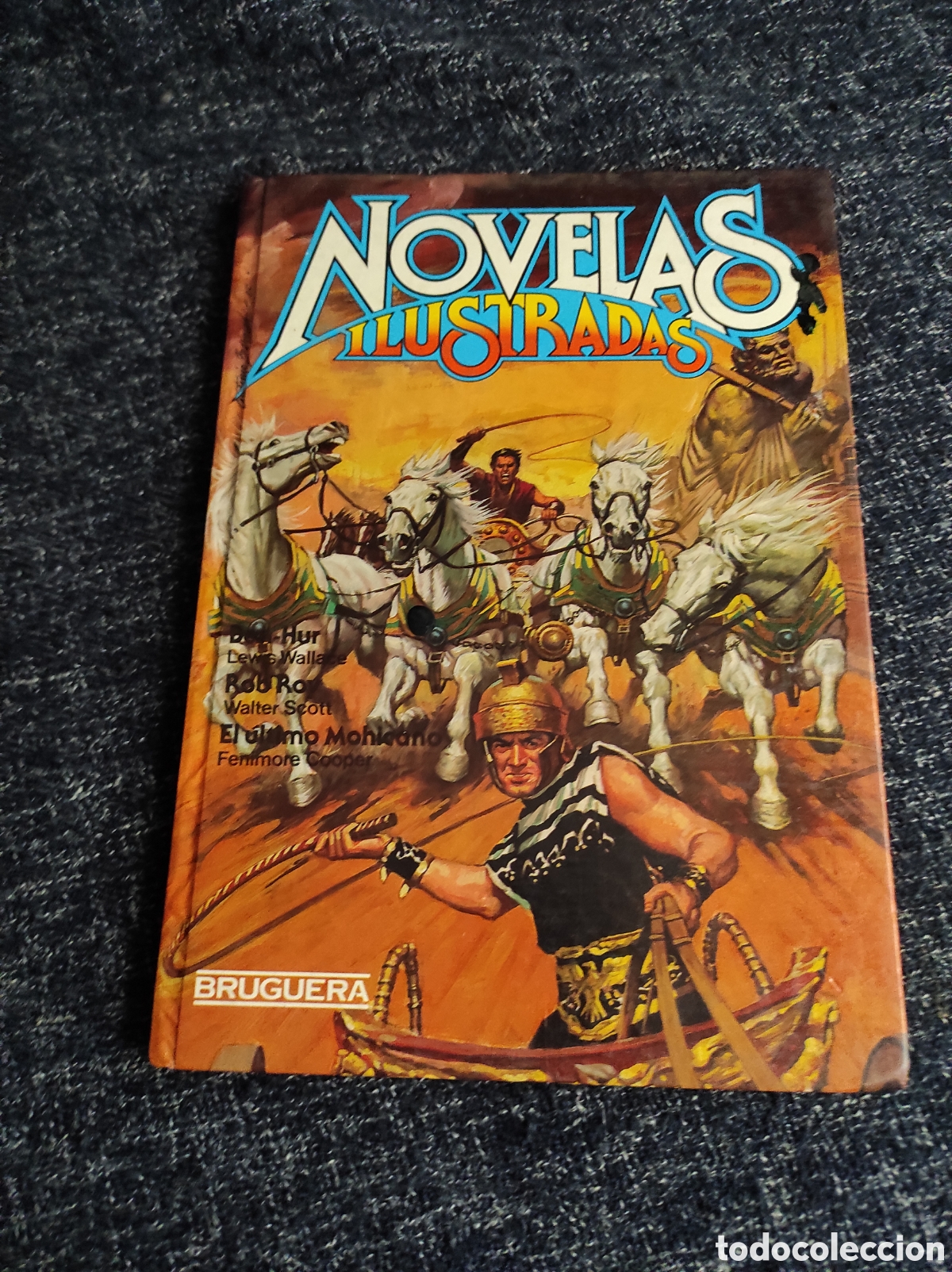 Tebeos: NOVELAS ILUSTRADAS ( TOMO CON TRES TITULOS ) - edita : BRUGUERA 1985