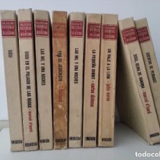 Tebeos: HISTORIAS SELECCION. EDITORIAL BRUGUERA (SISI, JULIO VERNE, PERRAULT...) LOTE DE 9 LIBROS.