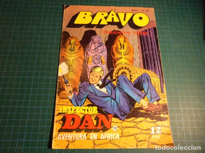 Tebeos: Bravo. Inspector Dan. N&ordm; 18. Bruguera. - Foto 1
