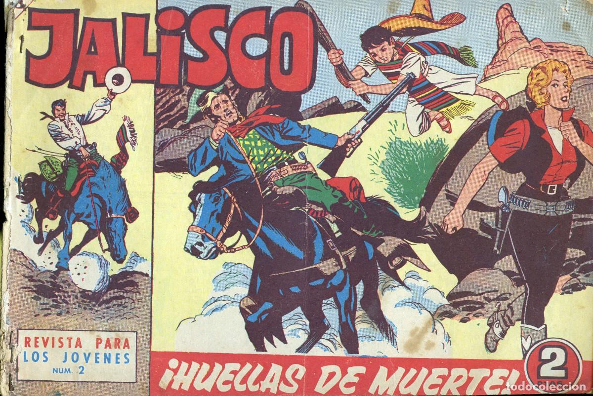Livros de Banda Desenhada: JALISCO N&ordm; 2 &rdquo;HUELLAS DE MUERTE&rdquo; - BRUGUERA 23 DE DICIEMBRE DE 1963