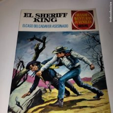 Tebeos: GRANDES AVENTURAS JUVENILES N° 38 - EL SHERIFF KING - COMO NUEVO - VER CONDICIONES DE VENTA