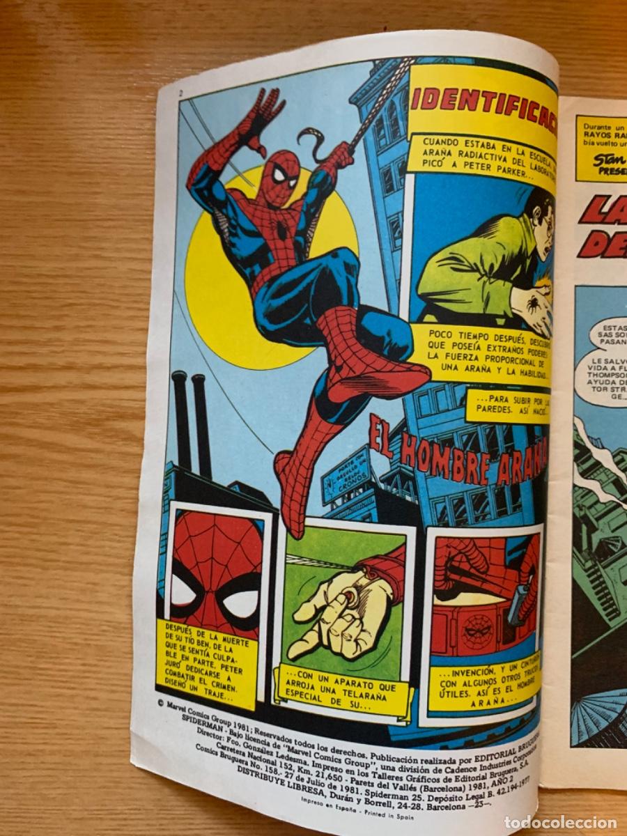 Tebeos: Spiderman 25 - Excelente Estado De Kiosko - Foto 2