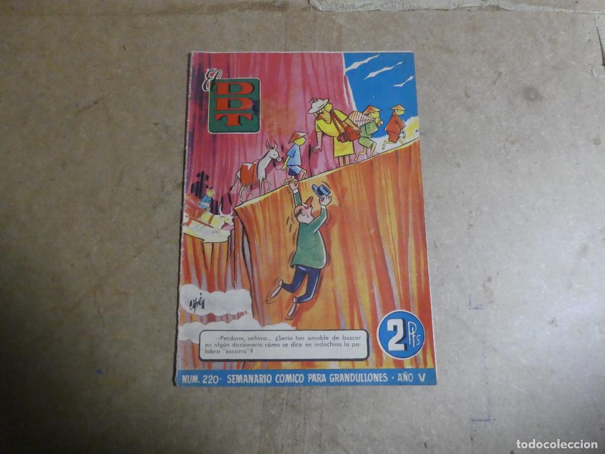 Tebeos: DDT n&ordm; 220 de Bruguera - Foto 1