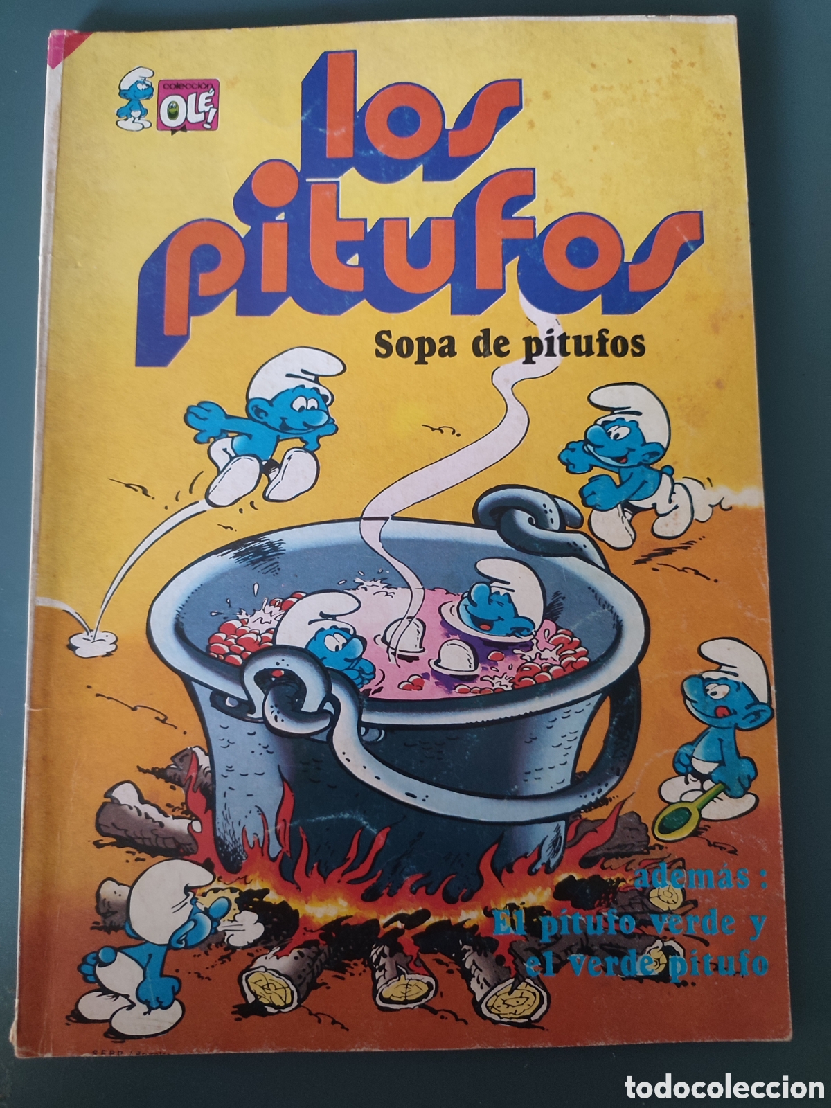 Tebeos: Los Pitufos Ole.Num 10 1 edicion - Foto 1