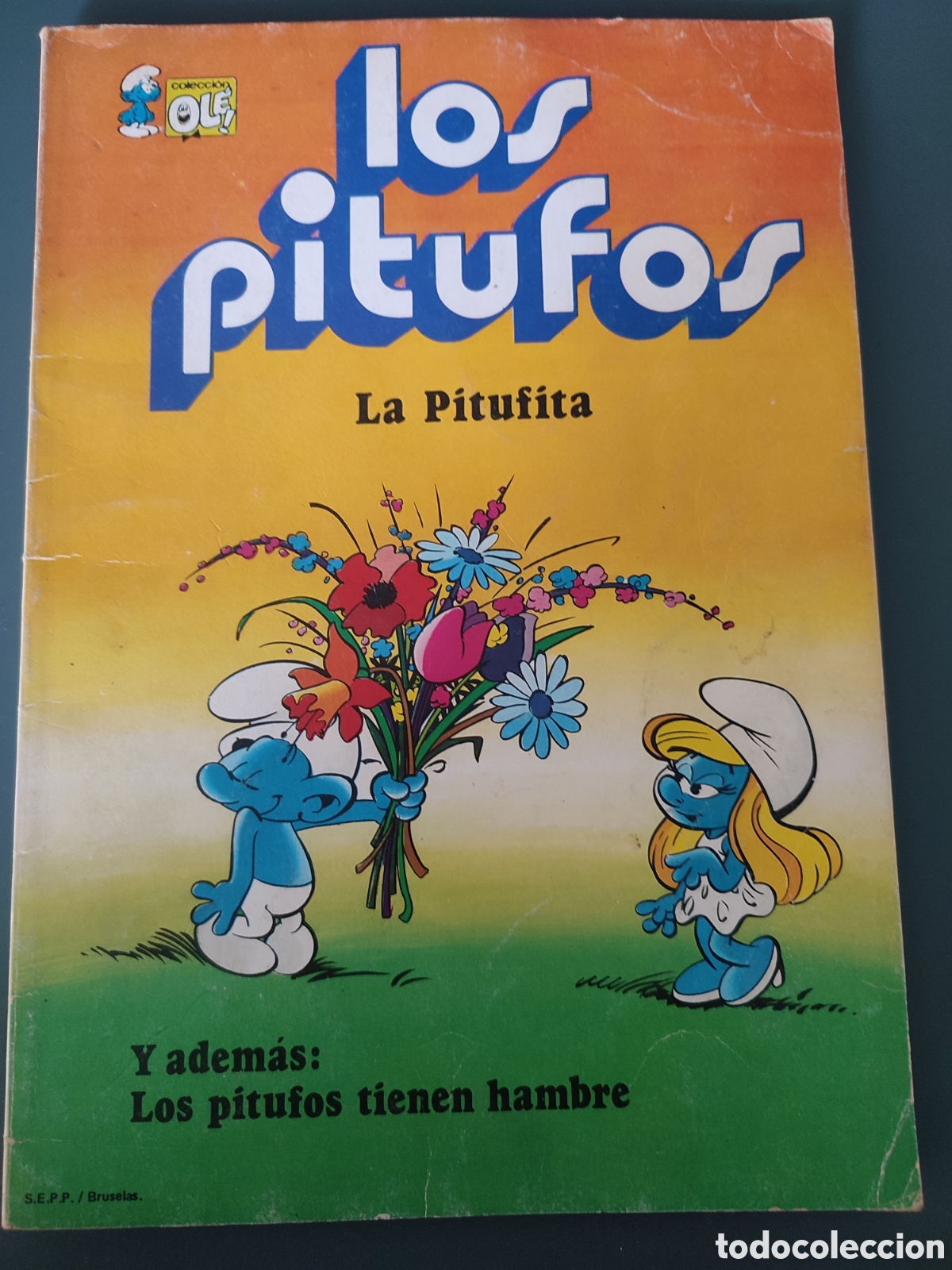 Tebeos: Los Pitufos Ole.Num 4. 1 edicion - Foto 1