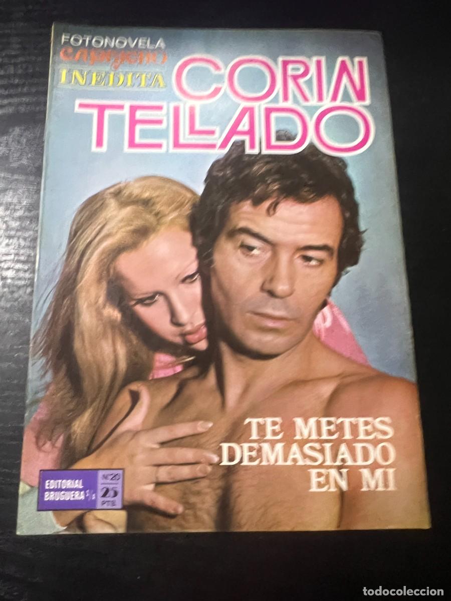 Tebeos: FOTONOVELA CAPRICHO INEDITA.CORIN TELLADO. N&ordm; 20.- TE METES DEMASIADO EN MI. BRUGUERA. NUEVO
