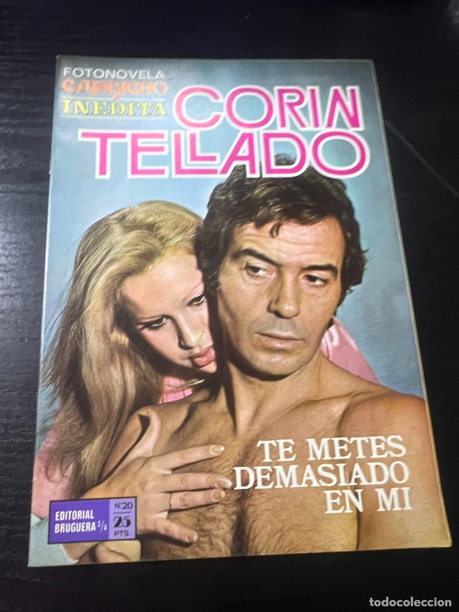 Tebeos: FOTONOVELA CAPRICHO INEDITA.CORIN TELLADO. N&ordm; 20.- TE METES DEMASIADO EN MI. BRUGUERA. NUEVO