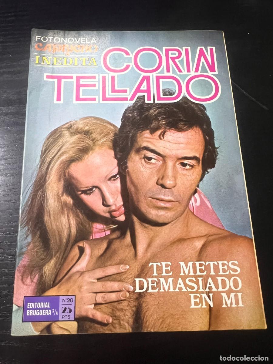 Tebeos: FOTONOVELA CAPRICHO INEDITA.CORIN TELLADO. N&ordm; 20.- TE METES DEMASIADO EN MI. BRUGUERA. NUEVO