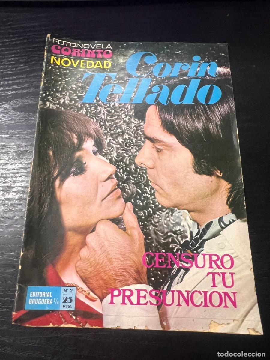 Tebeos: FOTONOVELA CORINTO NOVEDAD.CORIN TELLADO. N&ordm; 2.-CENSURO TU PRESUNCION. BRUGUERA.NUEVO