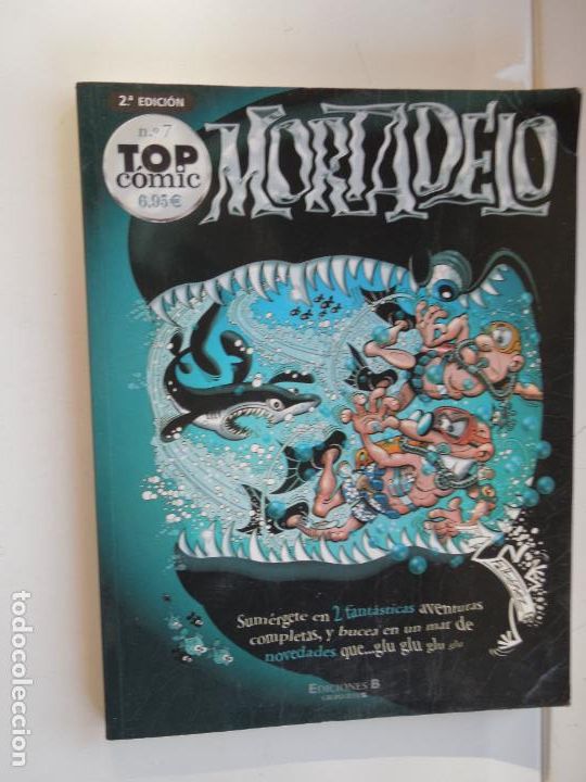 Tebeos: MORTADELO TOP COMIC N&ordm; 7 - EDICIONES B - Foto 1