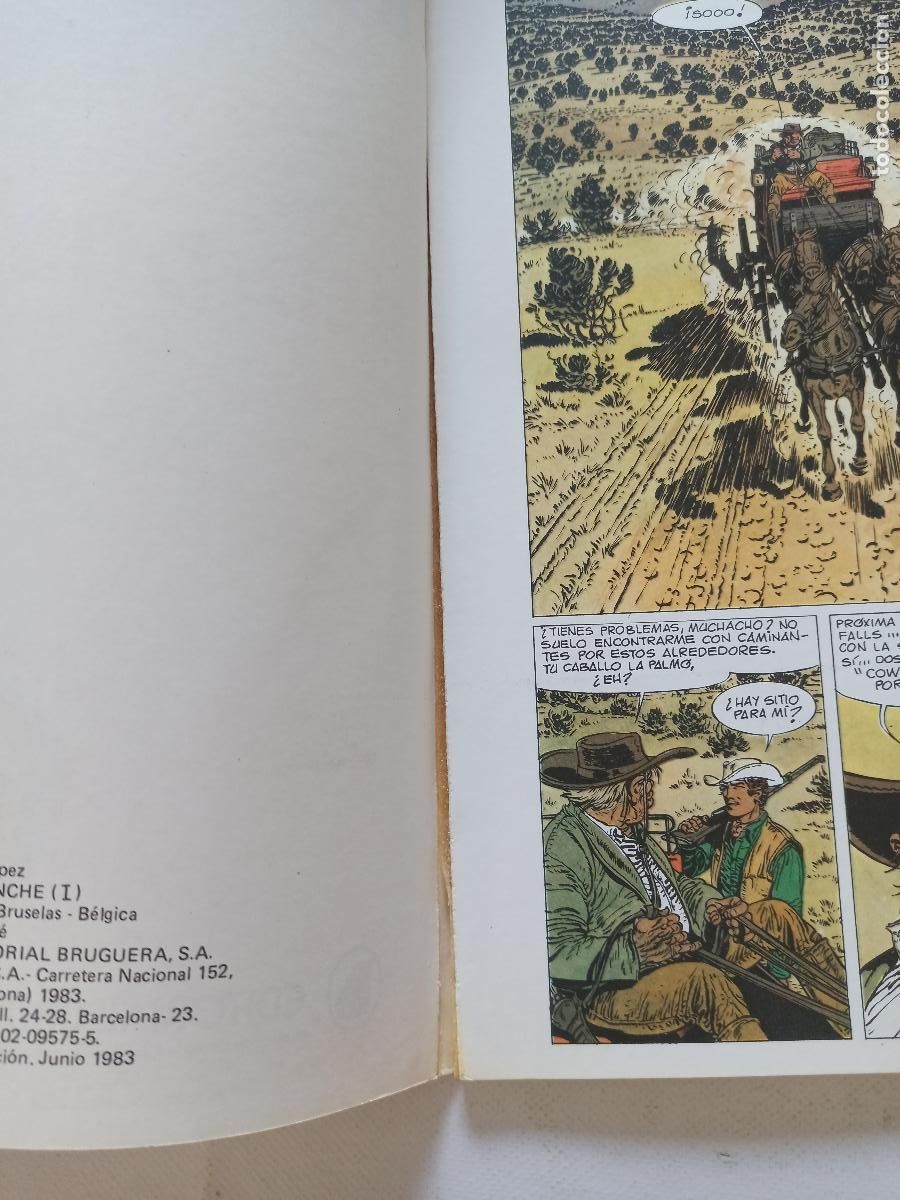 Tebeos: COMANCHE N&ordm; 4 - RED DUST - HERMANN Y GREG - BRUGUERA (AT) - Foto 5