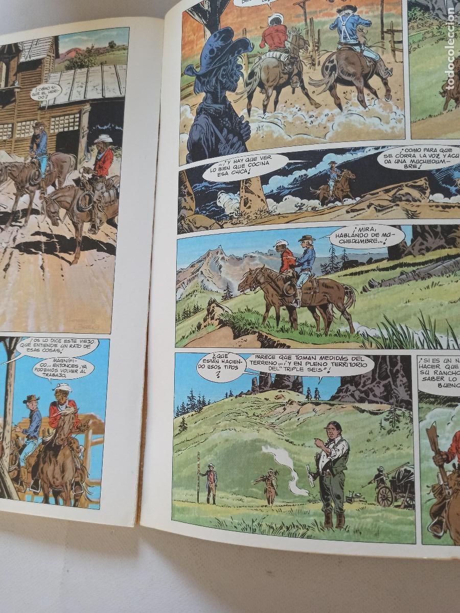 Tebeos: COMANCHE N&ordm; 4 - RED DUST - HERMANN Y GREG - BRUGUERA (AT) - Foto 6