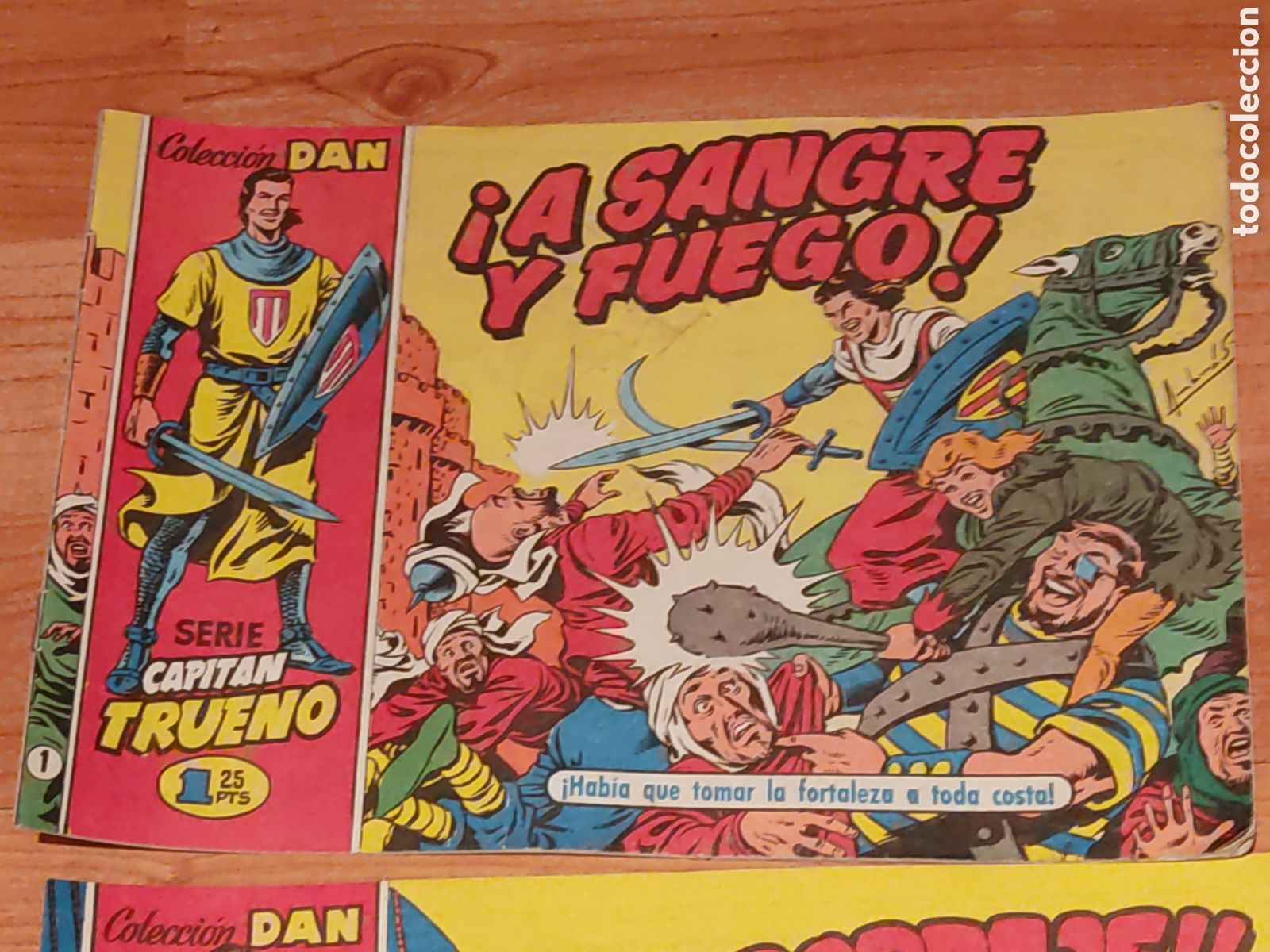 Tebeos: Tebeos Capit&aacute;n Trueno, colecci&oacute;n Dan. - Foto 2