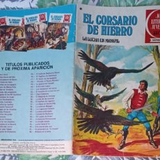 Tebeos: EL CORSARIO DE HIERRO 38 LA LUCHA EN MAYAPIL , PRIMERA EDICIÓN 1978 JOYAS LITERARIAS JUVENILES