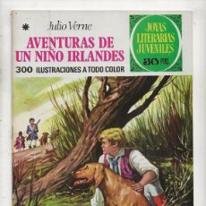 Tebeos: AVENTURAS DE UN NIÑO IRLANDÉS (J. VERNE) JOYAS LITERARIAS JUVENILES Nº 126 - BRUGUER 1977 'BUEN EST