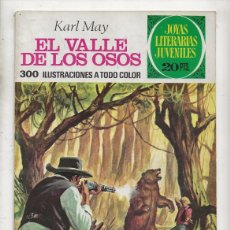Tebeos: EL VALLE DE LOS OSOS (KARL MAY) JOYAS LITERARIAS JUVENILES Nº 141 - BRUGUERA 1975 - 1ª EDICIÓN