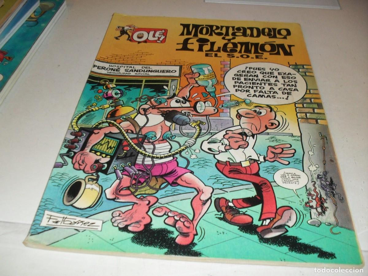 Tebeos: OLE 3 MORTADELO Y FILEMON:EL S.O.E.,(DE 15).EDICIONES B,1992 - Foto 1