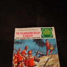 Tebeos: JOYAS LITERARIAS JUVENILES, EDITORIAL BRUGUERA, NUMERO 94 EL TAMBORCILLO SARDO.