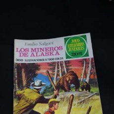 Tebeos: JOYAS LITERARIAS JUVENILES, EDITORIAL BRUGUERA, NUMERO 137 LOS MINEROS DE ALASKA.