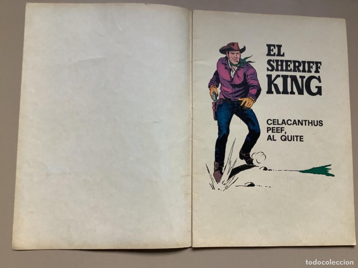 Tebeos: SHERIFF KING NUMERO 71 CELACANTHUS PEEF AL QUITE - Foto 2