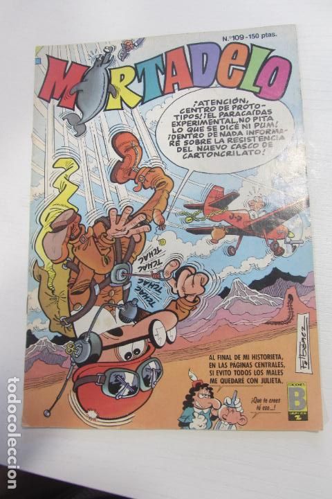 Tebeos: MORTADELO N&ordm; 109 EDICIONES B ARX49 - Foto 1