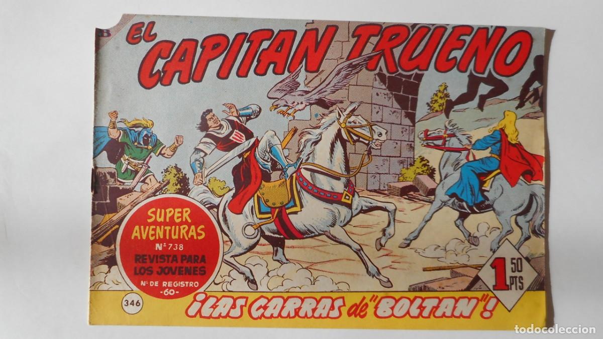 Tebeos: EL CAPITAN TRUENO N&ordm; 346 / C-18 - Foto 1