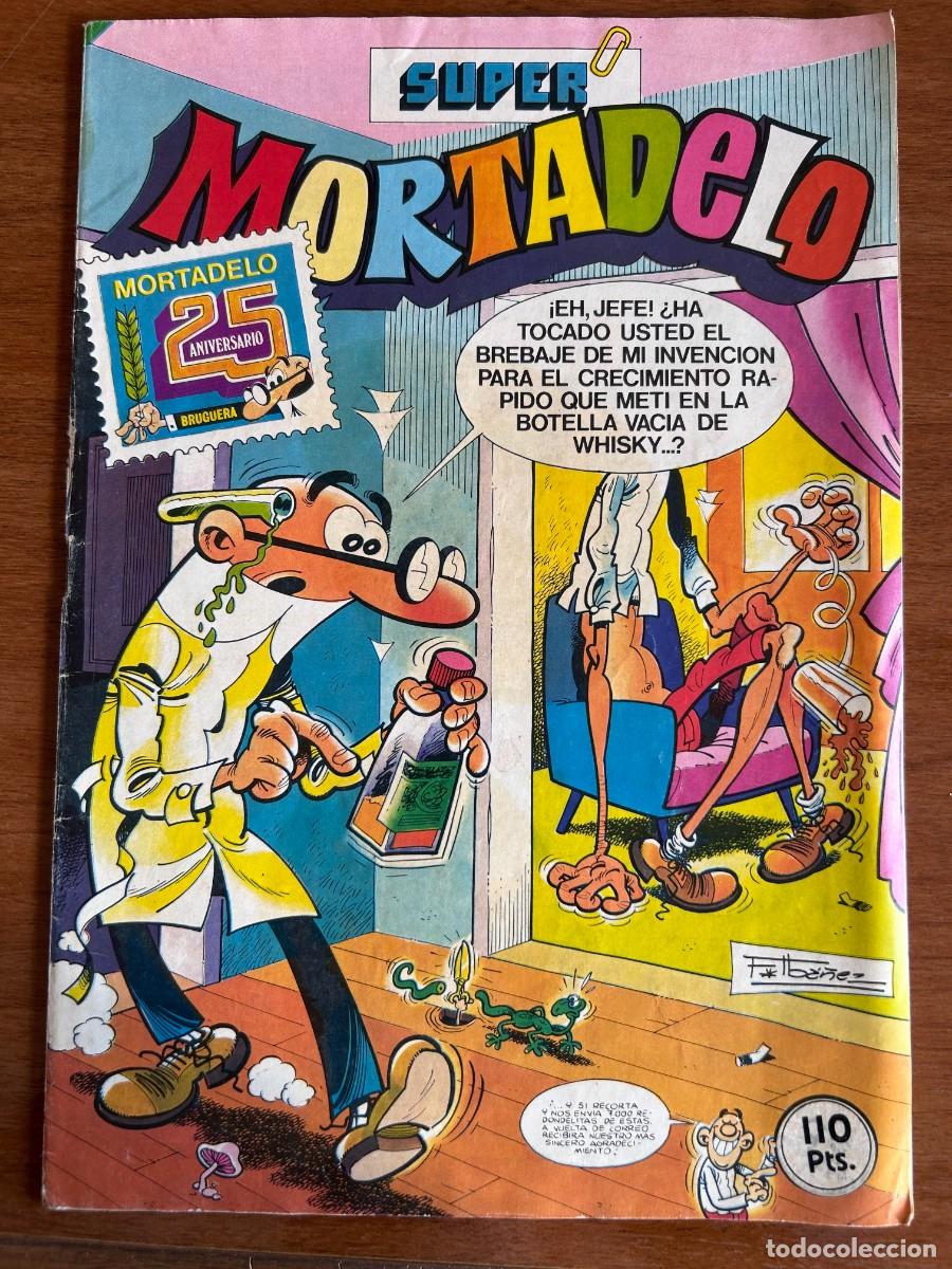 Tebeos: S&Uacute;PER MORTADELO, 25 ANIVERSARIO. - Foto 1