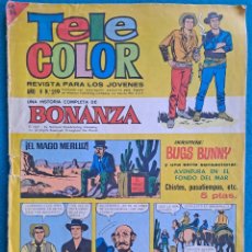 Tebeos: RW TEBEO TELE COLOR Nº 219 BONANZA 1967 BRUGUERA TBO65