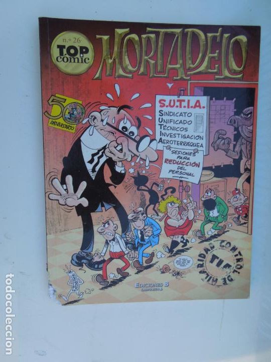 Tebeos: MORTADELO - TOP COMIC N&ordm; 26 - EDC B -1&ordf; EDIC 2008 - Foto 1