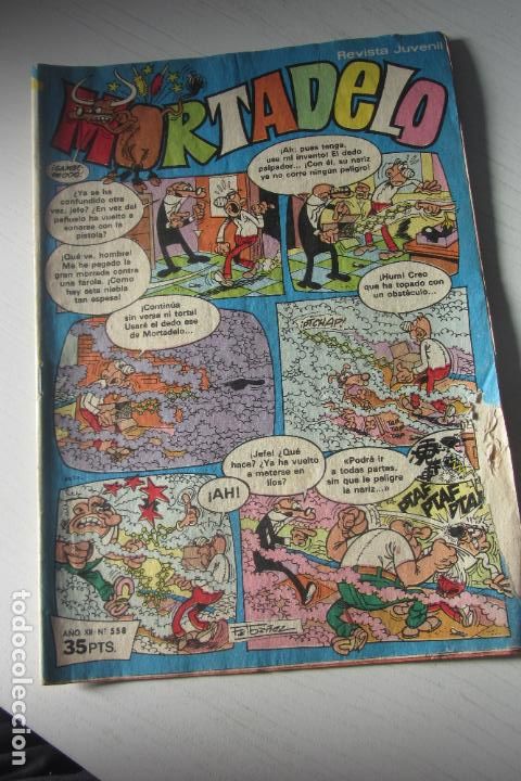 Tebeos: MORTADELO REVISTA JUVENIL N&ordm; 558 EDITORIAL BRUGUERA ARX100