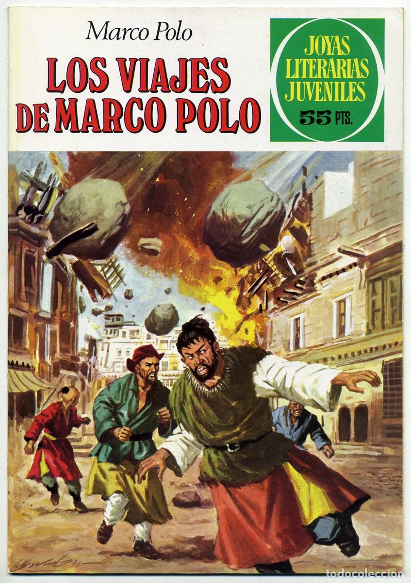 Tebeos: JOYAS LITERARIAS JUVENILES N&ordm; 166 LOS VIAJES DE MARCO POLO EDITORIAL BRUGUERA 3&ordf; EDICION 1981 NUEVO