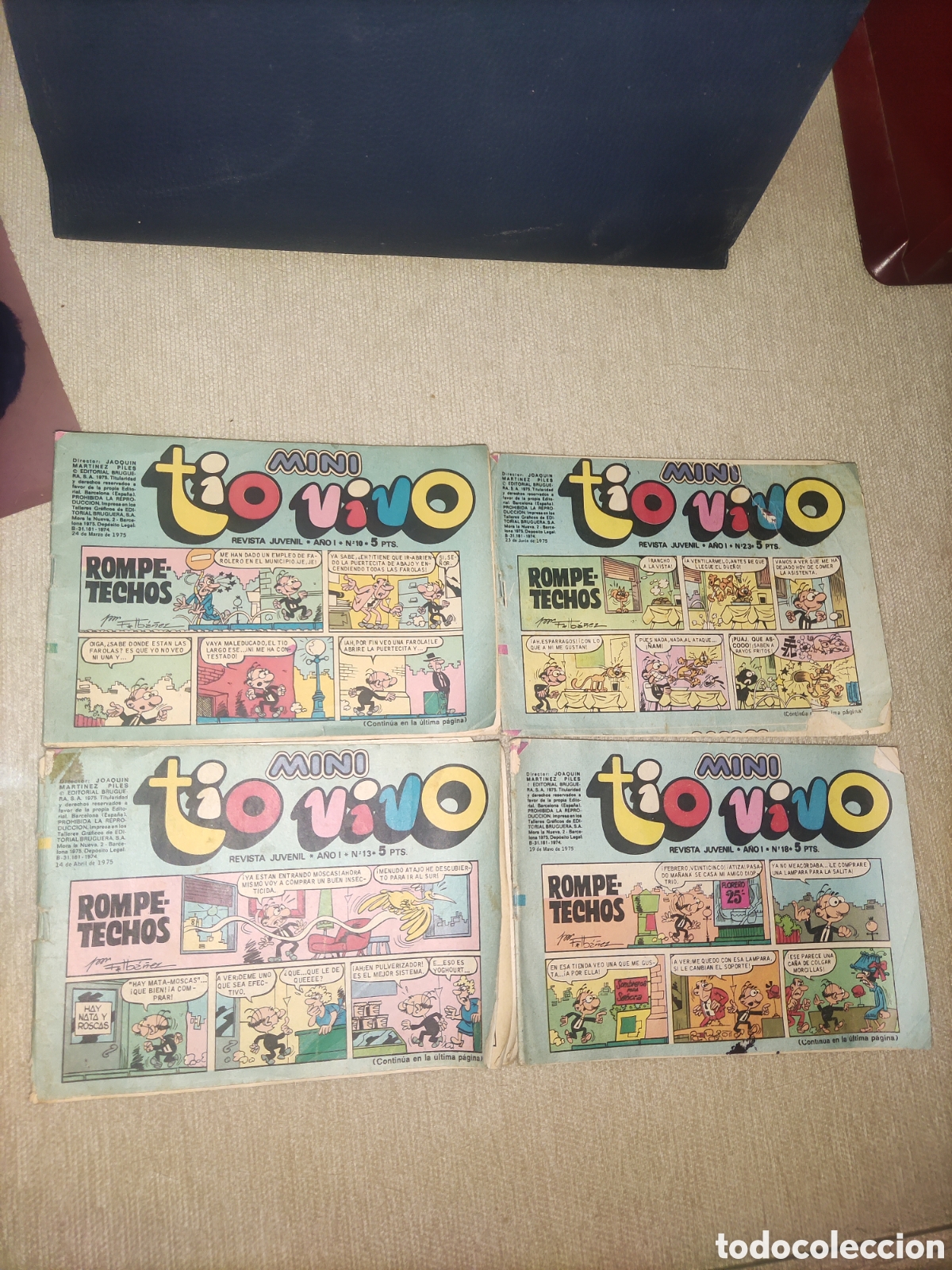 Tebeos: Lote 4 Comics Mini T&iacute;o Vivo. - Foto 2