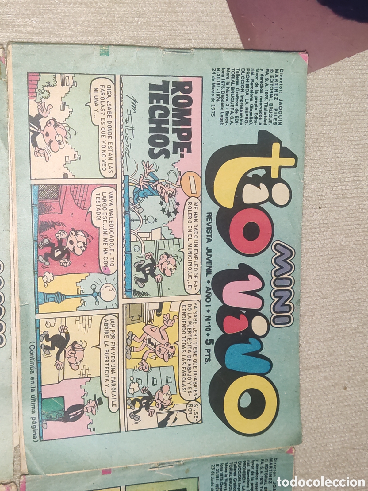 Tebeos: Lote 4 Comics Mini T&iacute;o Vivo. - Foto 3