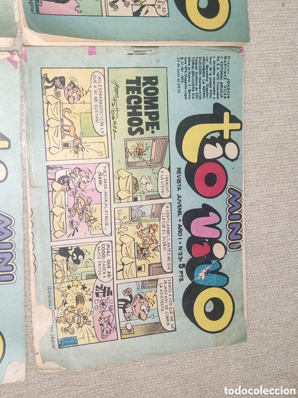 Tebeos: Lote 4 Comics Mini T&iacute;o Vivo. - Foto 4