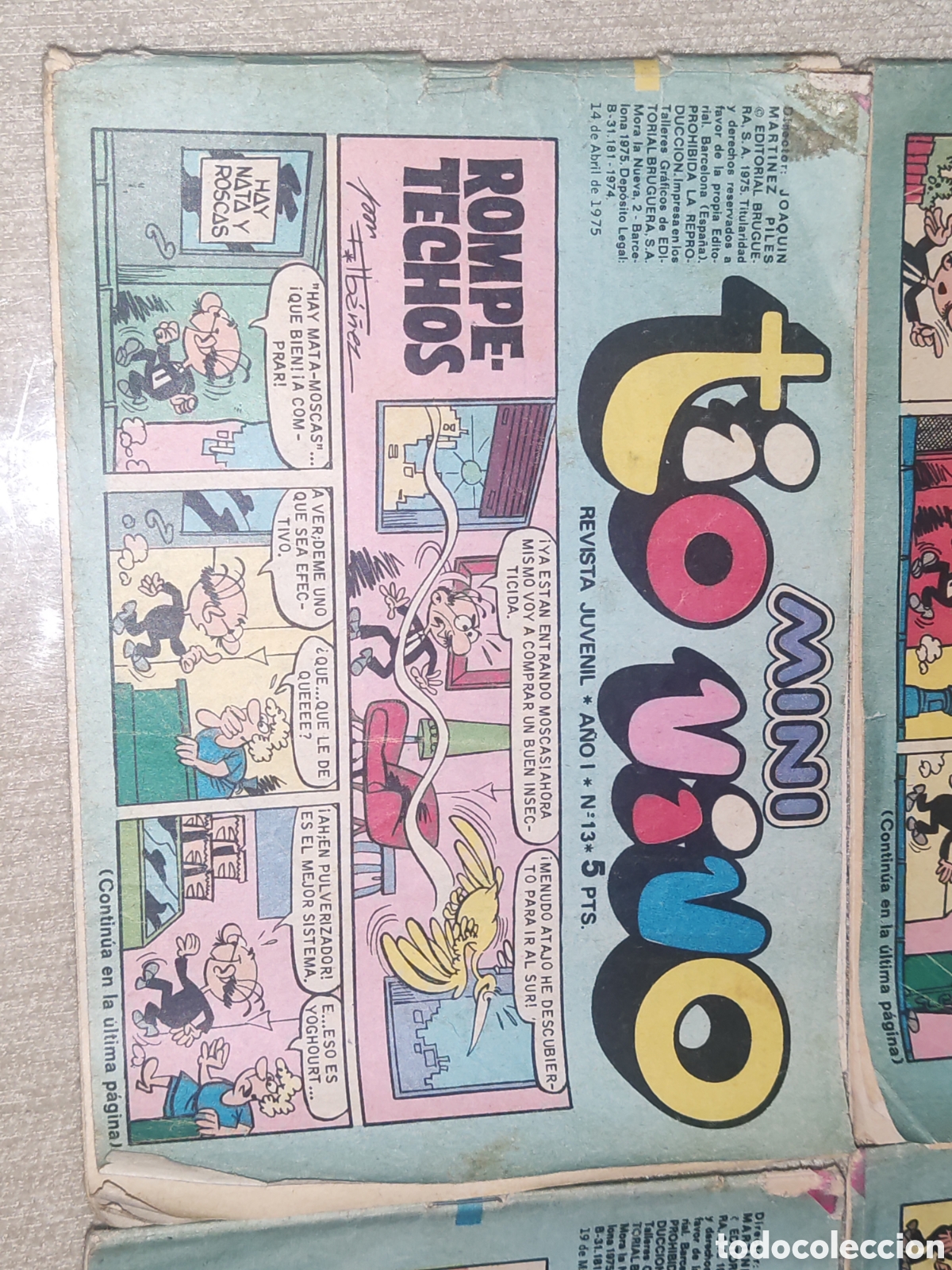 Tebeos: Lote 4 Comics Mini T&iacute;o Vivo. - Foto 5