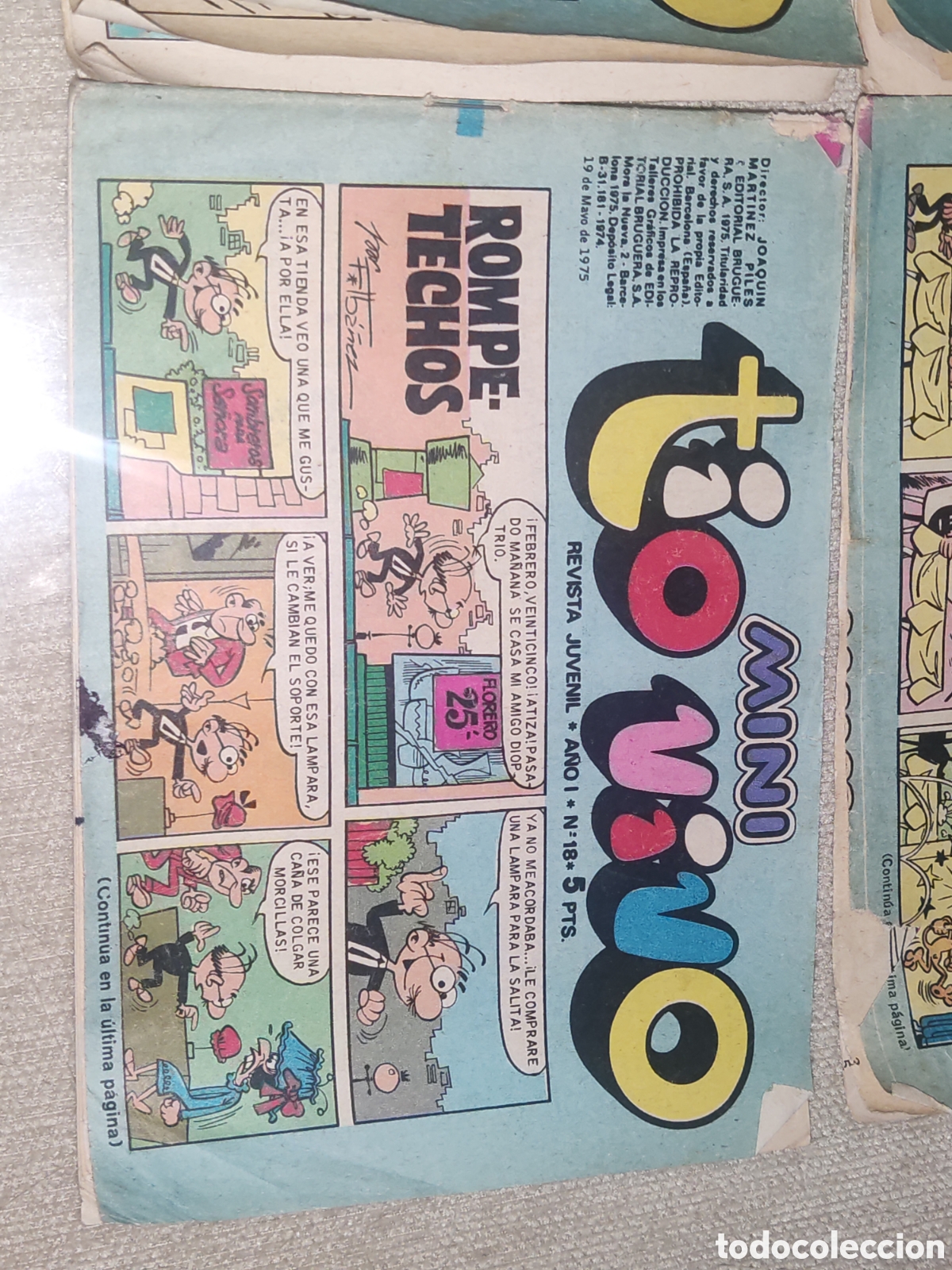 Tebeos: Lote 4 Comics Mini T&iacute;o Vivo. - Foto 6