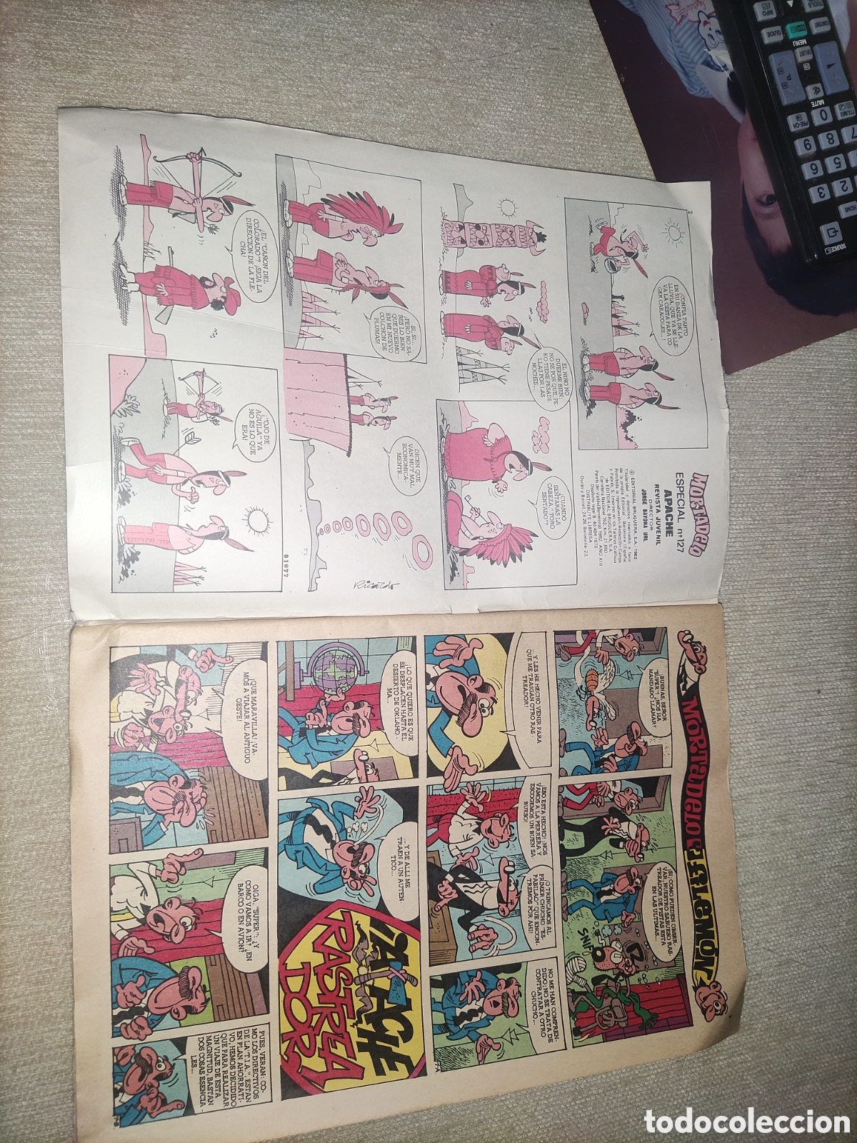Tebeos: Comic Mortadelo.... Especial Apache. - Foto 4