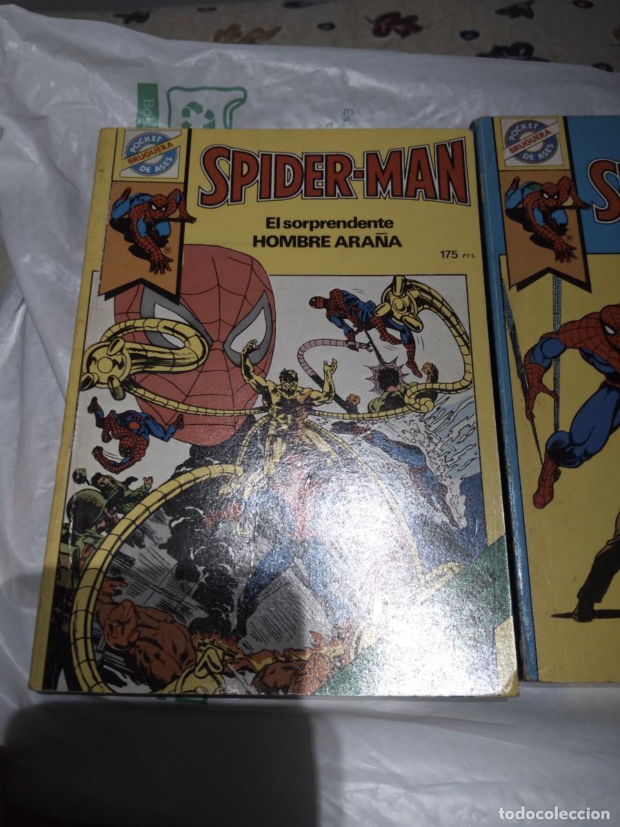 Tebeos: Spiderman lote de 5 n&uacute;meros Pocket de Ases - Foto 2